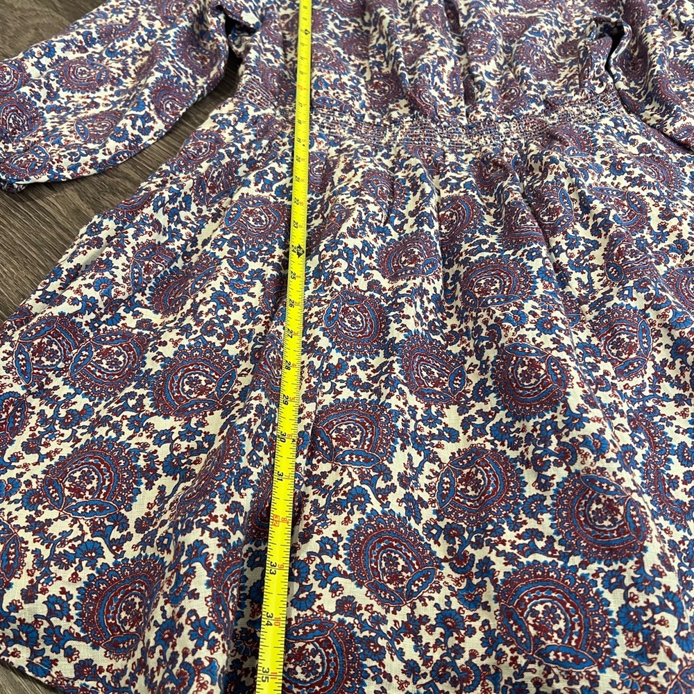 NWT J. Crew Palermo smocked-waist mini dress in floral bouquet linen - Picture 5 of 11